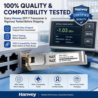 Module SFP-T Port RJ45 10/100/1000 Mbps en Cuivre, Transceiver Compatible Huawei/Wi-Fi 4G 3G, Utilisation en Centre de Données Fibre Optique