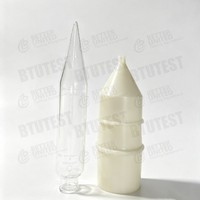 Kit de Prueba de Contenido de Arena con Estuche Portátil - Determinador de Contenido de Arena en Fluidos de Perforación de 0-20%, Estándar API