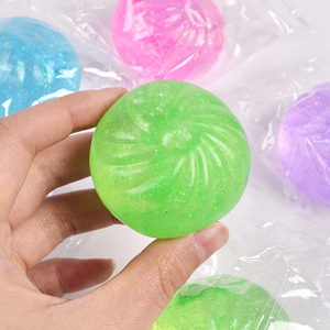 Jouets sensoriels anti-stress en forme de boulette de riz vapeur, jouets à presser en forme de dumpling, balles de malte pour soulager le stress, jouets sensoriels à succès - Product Image 4