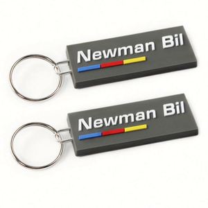 Promotional Company Brand Pvc Keyring 2d Logo Letter with Custom Rubber Gift Key Chain <b>Personalized</b> Soft Pvc <b>Keychain</b> - Product Image 4