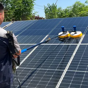 Eigen Merk Zonnepaneel Reinigingsborstel Zonnepaneel Reiniging Roterende Borstel Voor Aangepaste Beste Borstel Om Zonnepanelen Schoon Te Maken