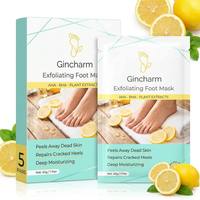Masque exfoliant 3D pour les pieds pour hommes, chaussettes de spa pour hommes, éliminateur de callosités, pédicure nourrissante et hydratante, vente en gros OEM, 3DXL