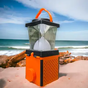 Outdoor Camping Warning Light Salt Water Light Portable LED Light Charging Free Emergency
