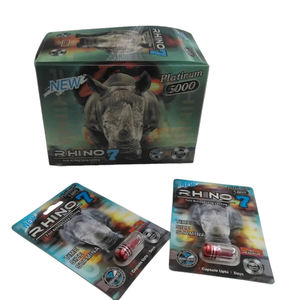 <span class=keywords><strong>Rhino</strong></span> Hard Steel, amélioration sexuelle masculine pour hommes, capsules à boire, bouteille, autocollants d'impression, étiquettes, pilules, emballage de cartes, boîte en papier - Product Image 2