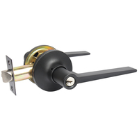 PROMO EXCEPTIONNELLE Serrure de porte tubulaire à levier réglable de 35 mm, robuste, à clé, pour portes épaisses