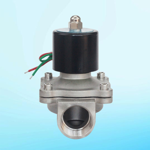 ROTK 2/2 moyen à action directe normalement fermé 3/8 "pouces Orifice 16mm en acier inoxydable 304 AC24V électrovanne - Product Image 3