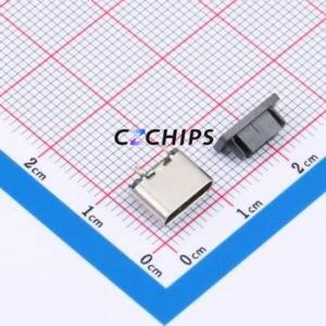 UC10-0B16F00P11 USB Connector SMD Connector ( Connector Type: Type-C )( Gender: Female )( Mounting Type: Vertical Mount ) - Product Image 1