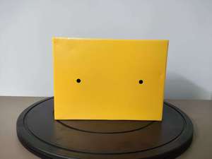 Yellow <b>Mini</b> Safe <b>Box</b> with Electronic Digital Lock for Home Office Jewelry <b>Storage</b> - Product Image 5