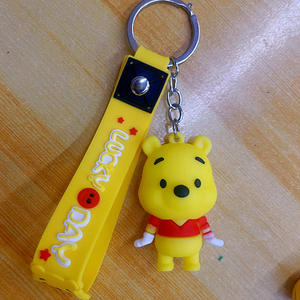 Porte-clés en silicone créatif en gros, pendentif astronaute mignon pour sac de voiture, idée <span class=keywords><strong>cadeau</strong></span> pour poupée - Product Image 3