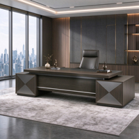 Nouveau mobilier de bureau moderne et simple, bureau de direction en bois amovible en forme de L pour ordinateur