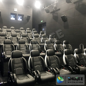 Système de cinéma 4D amusant et attrayant à prix compétitif, simulateur de conduite intérieur 4D en acier - Product Image 5