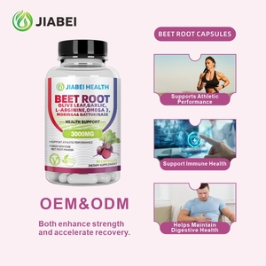 Capsule di Barbabietola Vegane OEM/ODM, Integratori Erboristici per il Supporto Immunitario e Digestivo per Adulti, Personalizzabili - Product Image 4