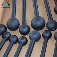 Kesun Nouvelle Mace Bell Ajustable Améliorée en Acier Chromé de Haute Qualité pour Entraînement de Force
