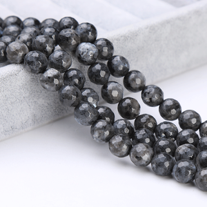 Perles de pierres précieuses naturelles pour la fabrication de bijoux, agate, cristal minéral, verre, hauteur 3-8 mm - Product Image 6