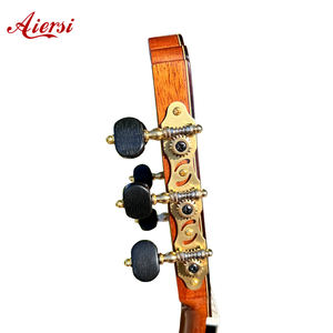 <span class=keywords><strong>Guitare</strong></span> <span class=keywords><strong>classique</strong></span> Aiersi fabriquée par un <span class=keywords><strong>luthier</strong></span>, avec touche surélevée, entièrement en bois massif, avec port latéral, à vendre - Product Image 5