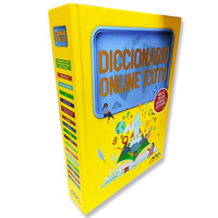 Impression à la demande couverture souple dictionnaire anglais des étudiants impression reliure parfaite livre papier Offset livre occupé pour les enfants
