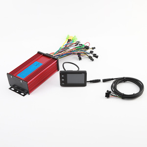 Kit WXGN201 rouge à 12 tubes, écran couleur WXGN201 + kit contrôleur 12 tubes, 36V/48V/60V/72V, 1000W universel pour vélo électrique L889 - Product Image 5