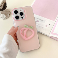 IMD pêche pastèque ananas fruits conception dessin animé femmes étui pour iPhone 17Air 16E 15 14 13 12 11 Pro Max Plus 3D fille couvre