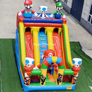 Thương mại PVC bouncy nhảy lâu đài trẻ em Đảng <span class=keywords><strong>Inflatable</strong></span> cho thuê thư bị trả lại Nhà trượt <span class=keywords><strong>Inflatable</strong></span> cho trẻ em - Product Image 3