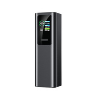 Batterie externe 100W avec grande capacité de 30000mAh, interface d'entrée Type-C, affichage LED, fonctions de sauvegarde pour la charge de téléphones et d'ordinateurs portables