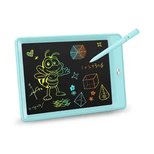 Writing Tablet, 10 Inch Colorful Toddler Doodle Board Drawing Tablet, Erasable Reusable Electronic Drawing Pads