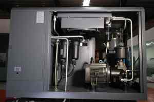 Compressore d'aria a vite industriale 4-in-1 di alta qualità a basso rumore con stabilizzazione ad alta pressione da 8bar 13bar 16bar 15/22 kw - Product Image 5