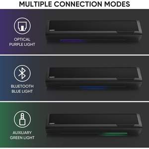 Barre de son Saiyin avec caisson de basses, enceinte Bluetooth 2.1 canaux pour TV, home cinéma et jeux - Product Image 3