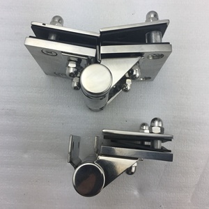 Charnière de portail en verre sans cadre pour clôture de <span class=keywords><strong>piscine</strong></span>, charnière de portail hydraulique à fermeture douce Applause, charnières de serrage pour verre - Product Image 3