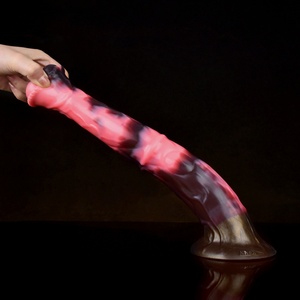 NNSX Fantasy Horse Dildo Long Realistic Animal Cock Knot Dildo Horse Penis Silicone Anal <b>Toy</b> Suction Cup Butt Plug <b>for</b> Women <b>Men</b> - Product Image 6