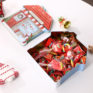 Boîte en métal pour Noël Mystic Arts, boîte de rangement en métal, décoration de Noël, emballage cadeau - Product Image 4