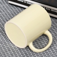 Mug en céramique et porcelaine personnalisable de haute qualité, 11 oz (350 ml), blanc, avec logo et motif personnalisables, compatible lave-vaisselle et micro-ondes, idéal pour les fêtes