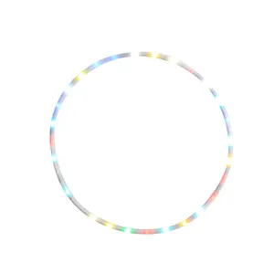 Plastic Round Hula Hoops With Led Lights Garage