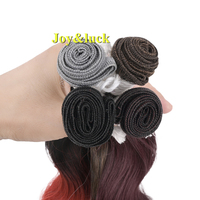 Extensions de cheveux synthétiques ondulés de 26 pouces, 120g, en fibre ignifuge haute température, prix de gros
