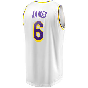 Người Đàn Ông Của Thanh Niên Los Angeles #23/#6 Lebron James Bóng Rổ Jersey Thêu Khâu Đồng Phục Thành Phố Edition Với Logo Cộng Với Kích Thước - Product Image 4