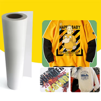 Hot Peel Simple Face Double Face 24 "24 Pouces 13 24 Pouces A3 13In 100m T-shirts Imprimante Machine Rouleau D'impression DTF Film pour Xp 15000