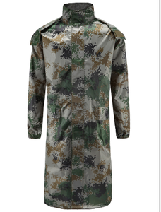 เสื้อกันฝนแบบดั้งเดิม SFE04 สำหรับเป็นของขวัญทางธุรกิจ  แบบ unisex  ระบายอากาศได้ดี  บุผ้าตาข่าย  พร้อมแถบสะท้อนแสง - Product Image 2