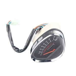 Odómetro mecánico de 0-140 km/h para tablero de motocicleta, pieza de repuesto frontal para scooter, carcasa negra de plástico - Product Image 5