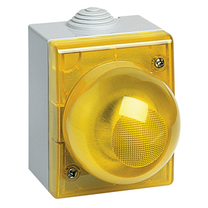 Signal <b>Light</b> Yellow <b>Diffuser</b> 6.8x9.3x9.52mm IP55 Indicator <b>Lights</b> - Product Image 1