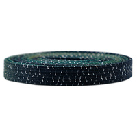 Lacets Weiou noirs, vert foncé, kaki, lacets plats en fil métallique, lacets élastiques à transfert thermique, adaptés aux chaussures