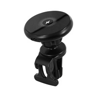 Accessoires pour téléphones portables Support de chargeur de téléphone portable Support magnétique automatique Chargeur de voiture sans fil rapide 15W pour Iphone