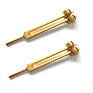 Diapasones Dorados de 128 Hz para Sanación, Relajación, Fortalecimiento de Chakras, Alivio del Estrés, Mantener <span class=keywords><strong>el</strong></span> Cuerpo, la Mente y <span class=keywords><strong>el</strong></span> <span class=keywords><strong>Espíritu</strong></span> en Equilibrio - Product Image 5
