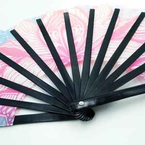 Hot Sale <strong>Bamboo</strong> <strong>Crafts</strong> Customized Big Hand Cooling Fan for Advertising - Product Image 4