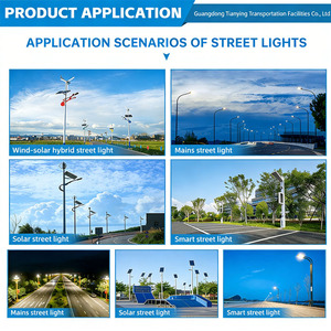 เสาไฟถนนอัจฉริยะสำหรับเมืองอัจฉริยะ พร้อมกล้องวงจรปิด ชุบกัลวาไนซ์แบบจุ่มร้อน ผลิตจากเหล็ก Q235 - Product Image 5