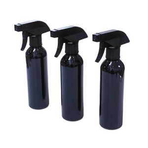 Popular 300ml 500ml Plastic Cylinder Bottle with Trigger Sprayer <strong>Brown</strong> Green Blue for <strong>Hair</strong> Care and Facial <strong>Toner</strong> - Product Image 5