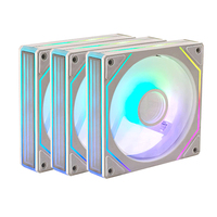 120mm Modulación de ancho de pulso ARGB RGB caja de juego computadora CPU ventilador de refrigeración 4 pines 12V ventilador de caja de computadora de escritorio