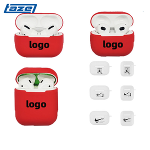 TAZE Professioneller Großhandel mit Schlüsselanhänger Einfarbige Kopfhörer-Silikonhülle für Airpods Pro Schutzhülle für Airpodes Pro 3 CEI34 - Product Image 3