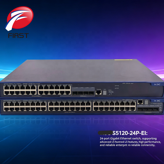 High Performance S5120-24P-EI 24-Port Gigabit Switch with 4 SFP Ports for H3C Enterprise LAN PCDN