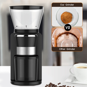 Molinillo de Café Eléctrico Portátil de Doble Uso para Hogar y Oficina, de Baja Velocidad, con Carcasa de Plástico para Uso en Hoteles - Product Image 4