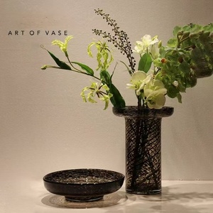 แจกันตั้งโต๊ะสไตล์โมเดิร์น ดีไซน์บล็อกสีสันสดใส แจกันแก้วขนาดเล็ก ขายส่งแจกันแก้วสำหรับตกแต่งบ้าน - Product Image 2