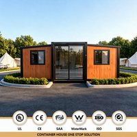 Maison Modulaire Préfabriquée 20ft 40ft Luxe Portable Pliable Extensible Conteneurisé 2 3 Chambres